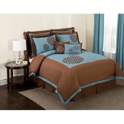 Lush Decor 'Sandra' 8-Piece Comforter Set