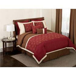 Lush Decor Flourish 8-piece Comforter Set