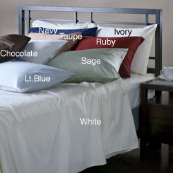 Fine Pima Cotton Sateen 400 Thread Count Sheet Set