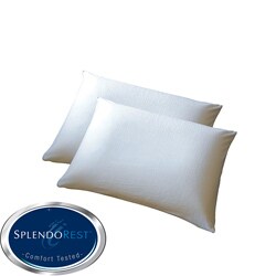SplendoRest Traditional Ventilated Memory Foam Pillows (Set of 2)