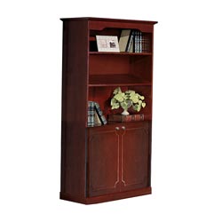 Mayline Toscana Bookcase with Lower Doors