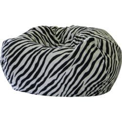Jumbo Zebra Bean Bag