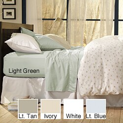Sealy Cotton Sateen Twin/Full 330 Thread Count Bonus Sheet Set