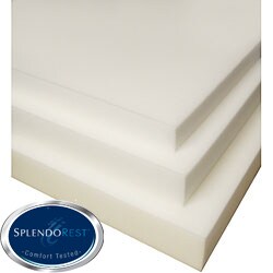 Splendorest 3-inch Conventional Foam Mattress Topper