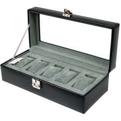 Wolf Designs 5-watch Storage Box
