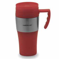 Farberware Red Travel Mugs (Set of 2)
