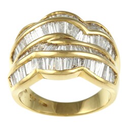 18k Yellow Gold 2 1/3ct TDW Diamond Ring (H-I, I2-I3)
