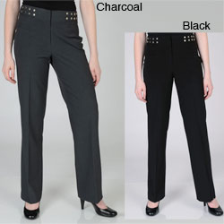 Larry Levine Women's Fashion Career Pants