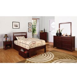 Gavin 4-piece Full-size Platform Bed