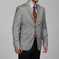 Claudio Morelli Men's Black/White Herringbone Sportcoat