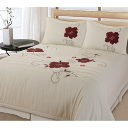 Full Size Bedspreads on Poppy Vine 3 Piece Comforter Set   Overstock Com
