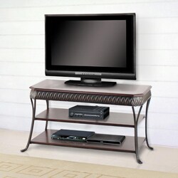 Sahara 42-inch Middleton Brown Dark Walnut TV Console