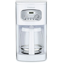 Cuisinart DCC-1100 White 12-cup Programmable Coffeemaker (Refurbished)