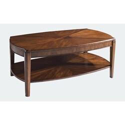 Somerton Wood Blend Oval Cocktail Table