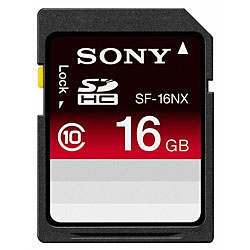 Sony 16GB SDHC Memory Card