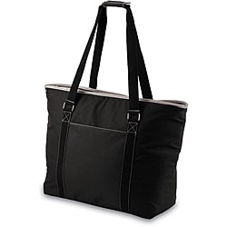 Picnic Time Tahoe Black Extra Large Insulated Shoulder Tote (Set of 2)