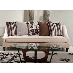 Retro Modern Fabric Sofa