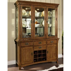 Somerton Craftsman Hutch with Buffet