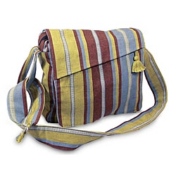 Cotton 'Natural Pragmatism' Medium Shoulder Bag (Guatemala)