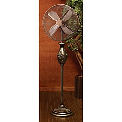 Deco Breeze DBF0276 Fleur De Lis 55-inch Floor Fan