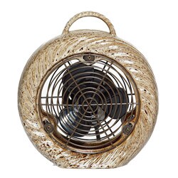 Deco Breeze DBF0769 Caramel Swirl Ceramic Mini Fan