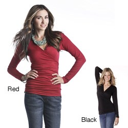 Lilac Clothing Women's Maternity 'Michelle' V-neck Top