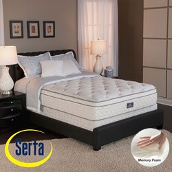 Serta Perfect Sleeper Conviction Euro Top Queen-size Mattress and Box Spring Set