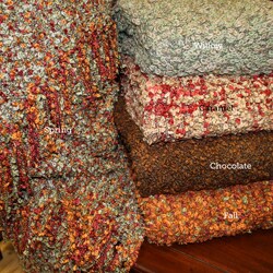 Michelle Woven Yarn Throw