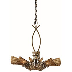 Bali Tropical Bronze 3-light Pendant 