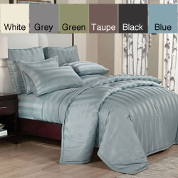 Peninsula Stripe Down Alternative 3-piece Comforter Set