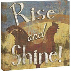 Daphne B. 'Rise and Shine I' Canvas Art