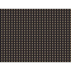 Black 16x12-inch Woven Placemats (Pack of 12)