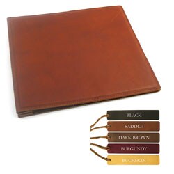 Leather Large Scrapbook Binder (USA)