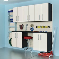 Flow Wall 6-piece Cabinet Set with Bins