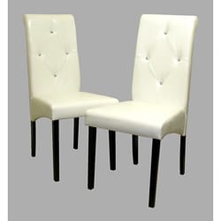 Warehouse of Tiffany White Dining Room Chairs (Set of 8)