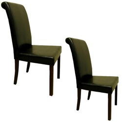 Warehouse of Tiffany Black Dining Chairs (Set of 4)