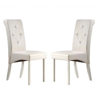 Warehouse of Tiffany White Dining Room Chairs (Set of 4)
