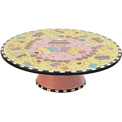 American Atelier Confections 9-inch Pedestal Cake Plate
