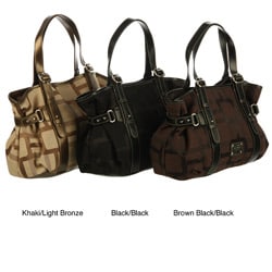Nine West Stitch Detail Large Satchel