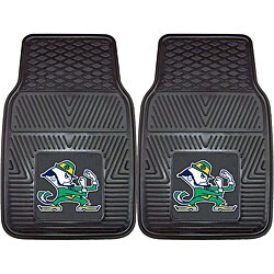Fanmats Notre Dame 2-piece Vinyl Car Mats