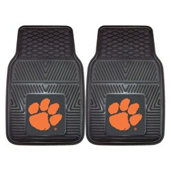 Fanmats Clemson 2-piece Vinyl Car Mats