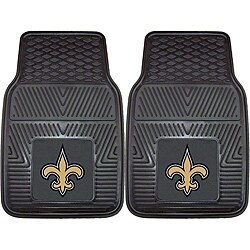 Fanmats New Orleans Saints 2-piece Vinyl Car Mats