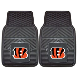 Fanmats Cincinnati Bengals 2-piece Vinyl Car Mats