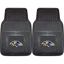 Fanmats Baltimore Ravens 2-piece Vinyl Car Mats