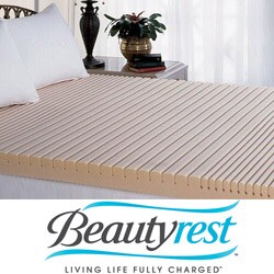 Beautyrest GeoMatt Therapeutic Foam Twin/ Full-size Mattress Pad