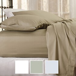 Sealy Cotton Sateen 300 Thread Count Sheet Set