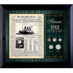 New York Times Titanic 1912 U.S. Mint Coin Collection