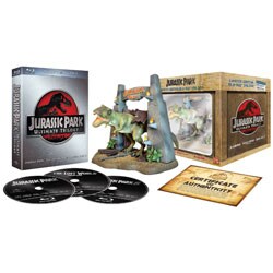 Jurassic Park Ultimate Trilogy - Limited Edition Box Set with Die Cast T-Rex (Blu-ray / Digital Copy)