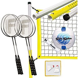 Franklin Advanced Badminton and Volleyball Combo Set