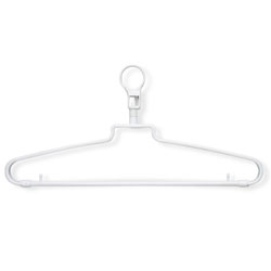 Honey Can Do Security Loop Hotel-Style Hangers (Case of 72)